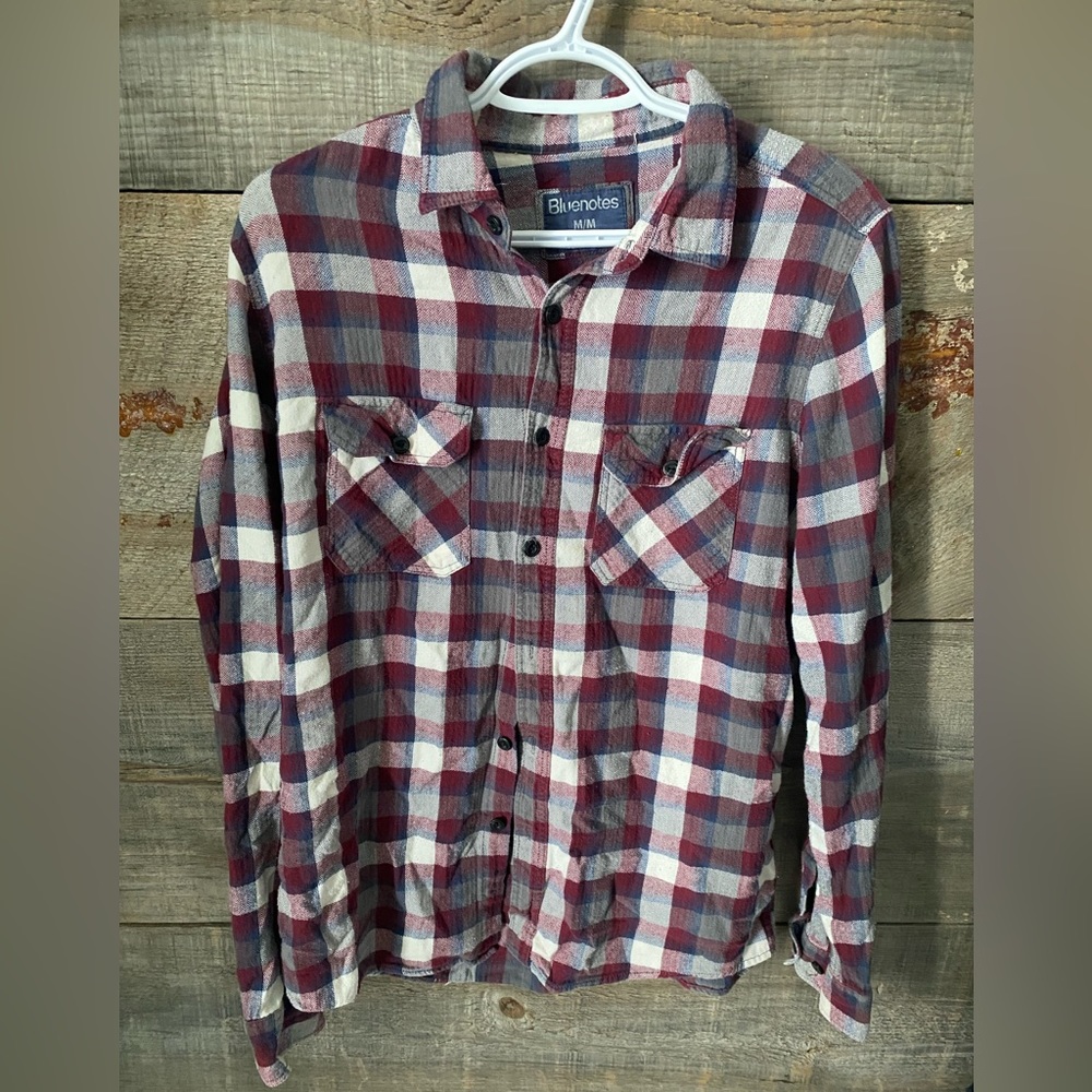 Blue notes red flannel